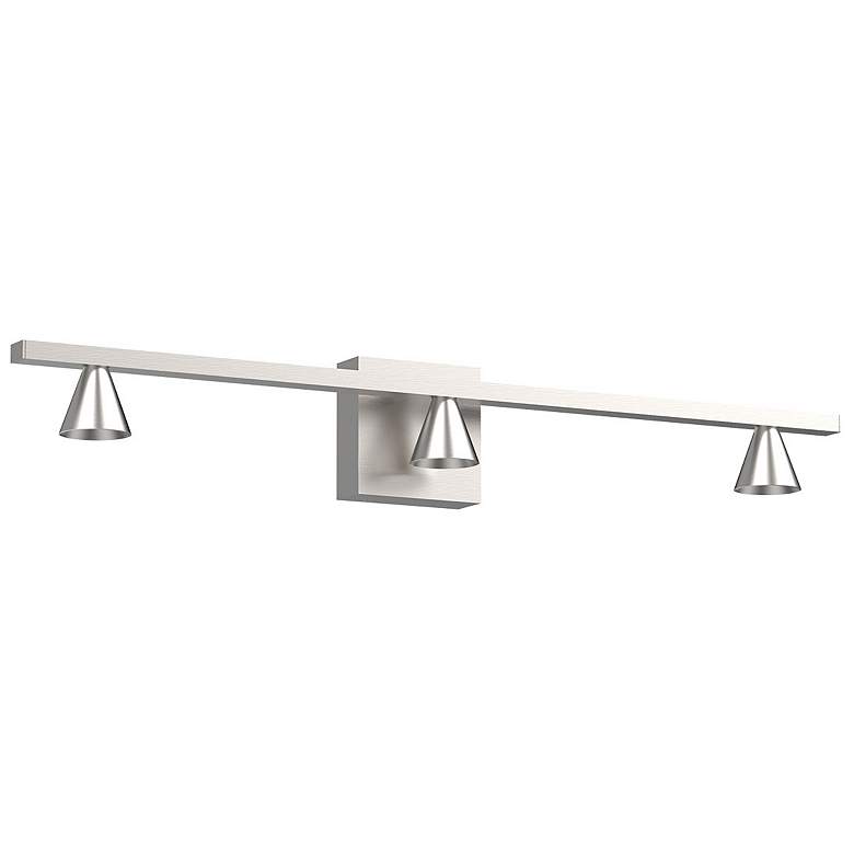 Image 1 Kuzco Dune LED 31-in Brushed Nickel Vanity Light