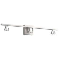 Kuzco Dune LED 31-in Brushed Nickel Vanity Light