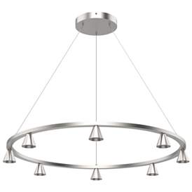 Image1 of Kuzco Dune LED 33-in Brushed Nickel LED Chandeliers