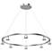 Kuzco Dune LED 33-in Brushed Nickel LED Chandeliers