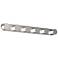 Kuzco Edna LED 25-in Brushed Nickel Vanity Light