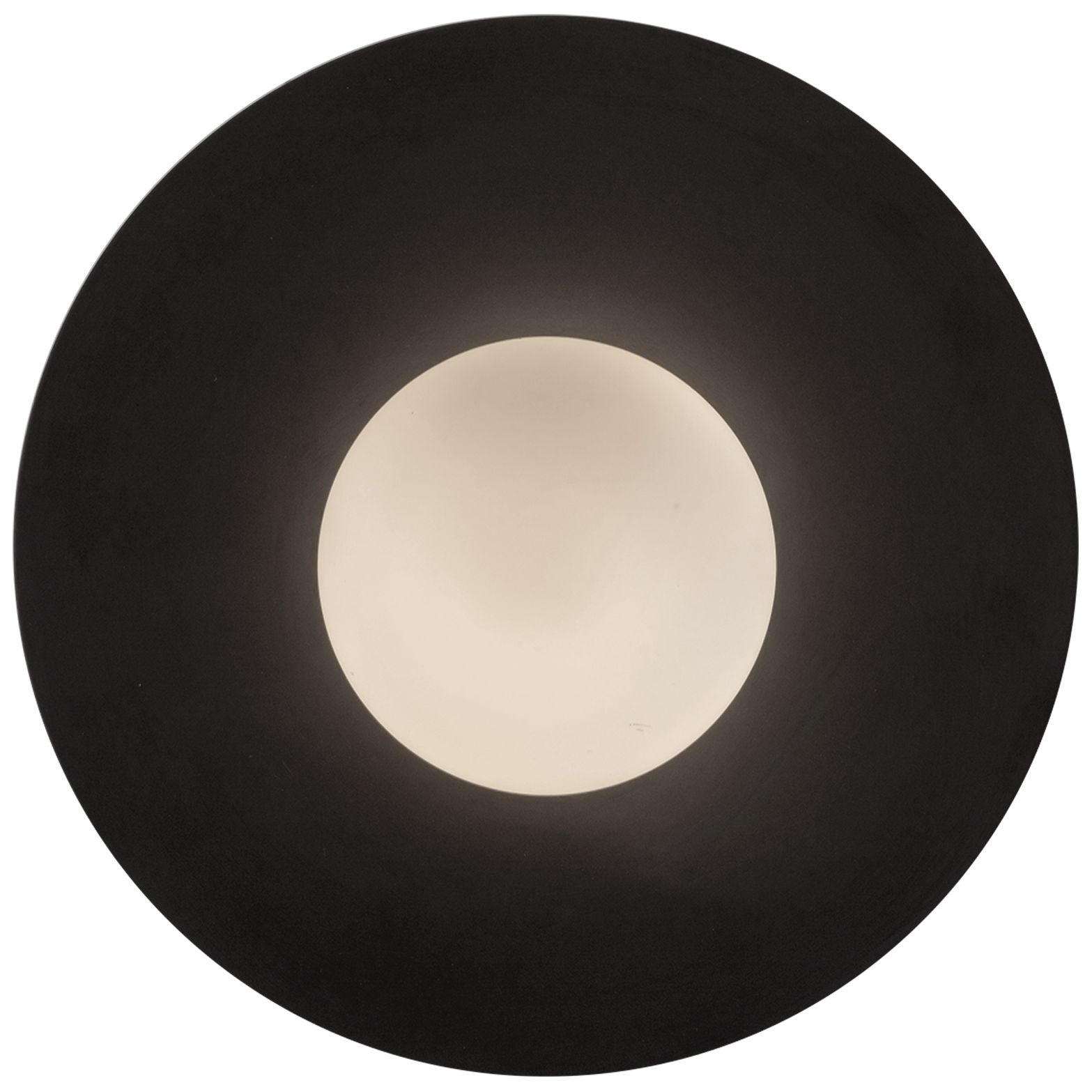 Image 4 Kuzco Elixir LED 10-in Black Flush Mount more views