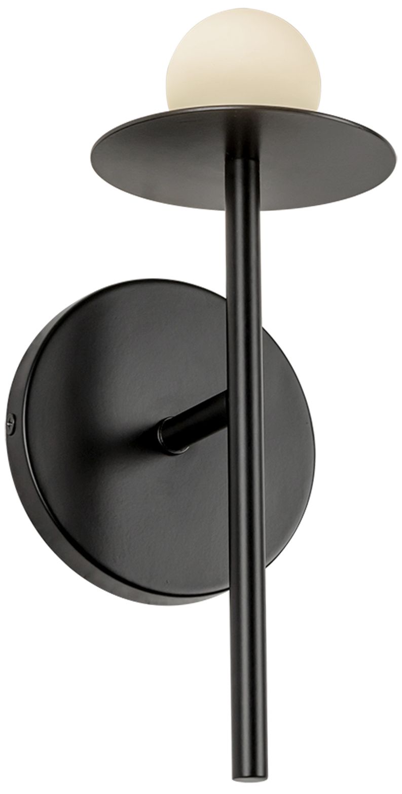 Image 2 Kuzco Elixir LED 10-in Black Wall Sconce more views