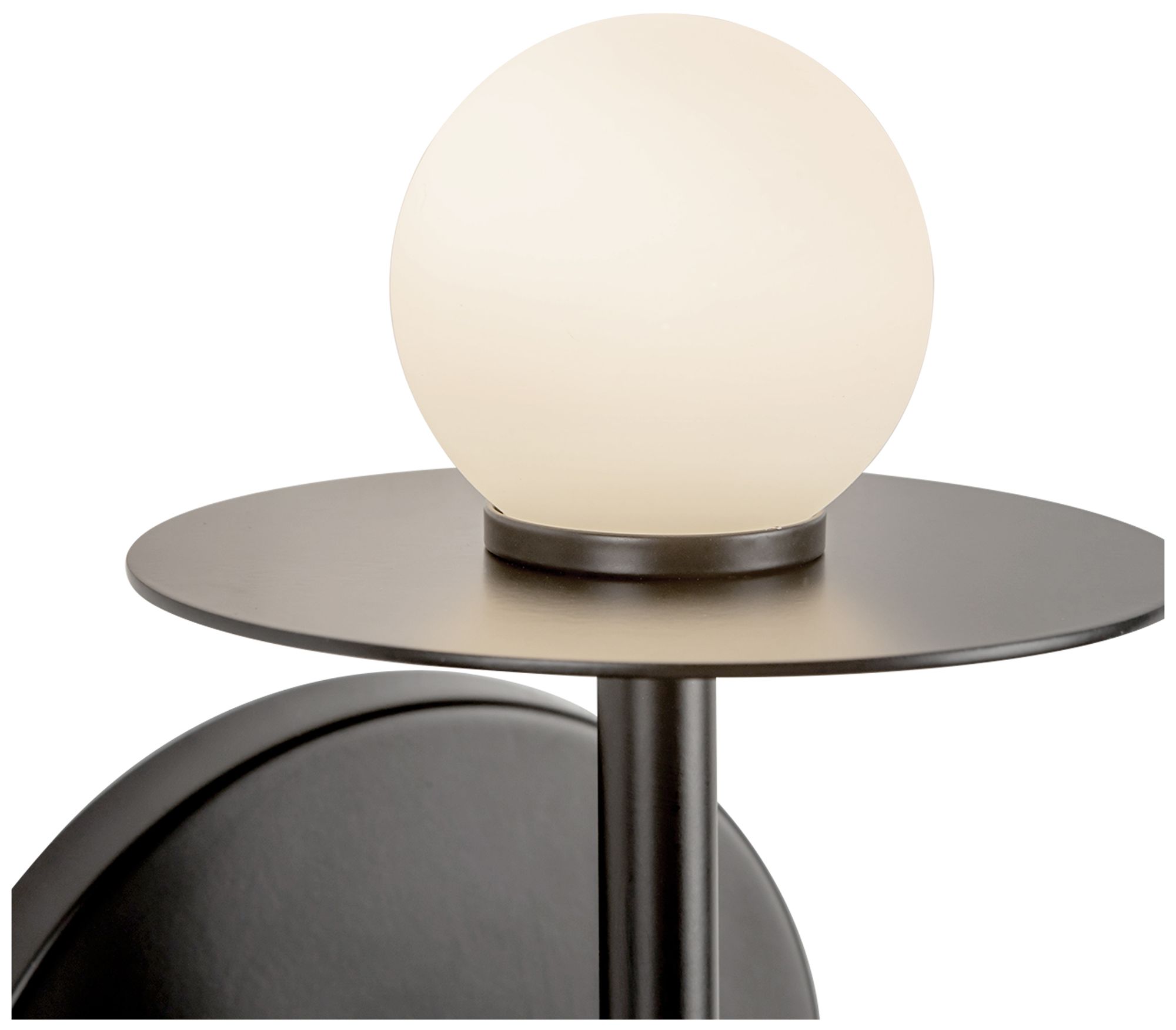 Image 4 Kuzco Elixir LED 10-in Black Wall Sconce more views