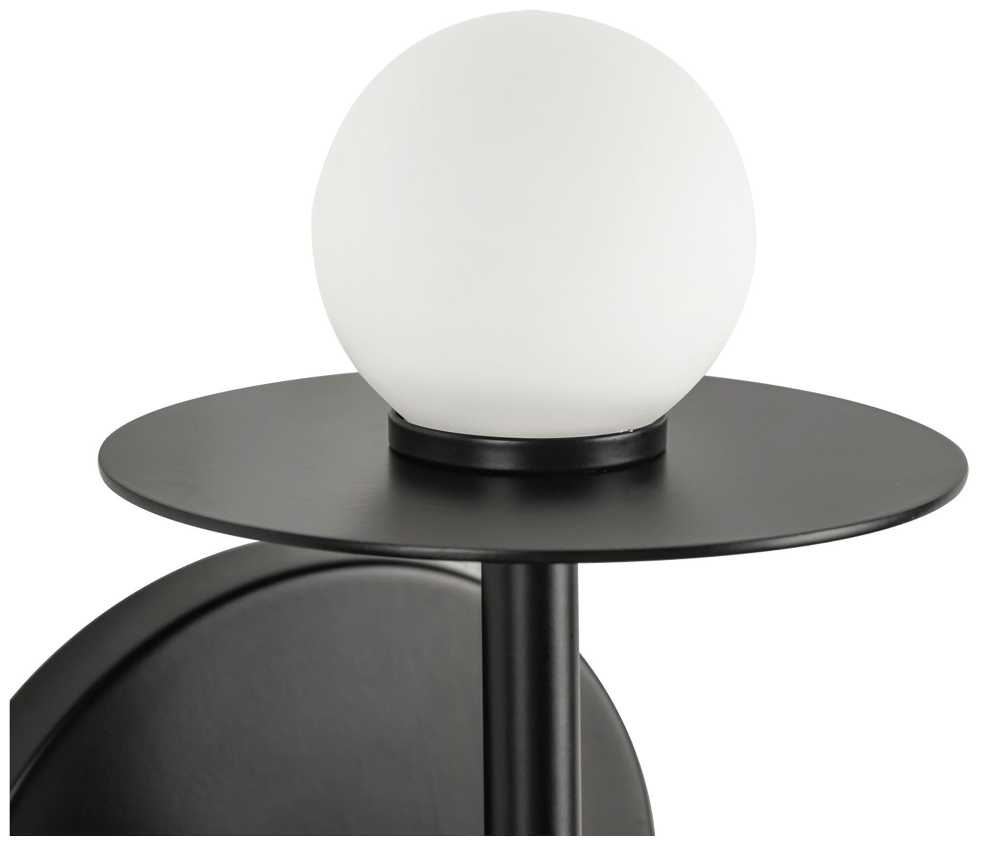 Image 5 Kuzco Elixir LED 10-in Black Wall Sconce more views