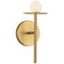 1_Kuzco Elixir LED 10-in Brushed Gold Wall Sconce