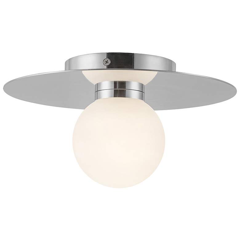 Image 1 Kuzco Elixir LED 10-in Chrome Flush Mount