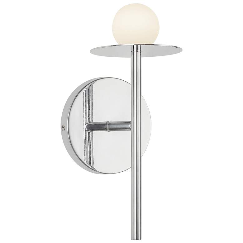 Image 1 Kuzco Elixir LED 10-in Chrome Wall Sconce