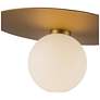 5_Kuzco Elixir LED 14-in Brushed Gold Flush Mount more views