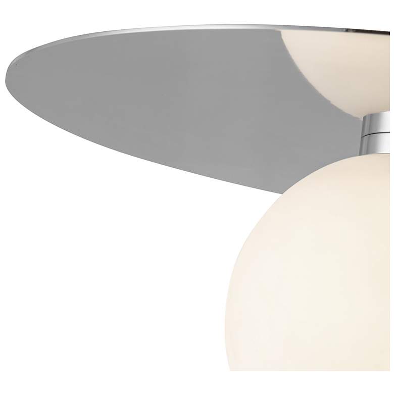 Image 5 Kuzco Elixir LED 14-in Chrome Flush Mount more views