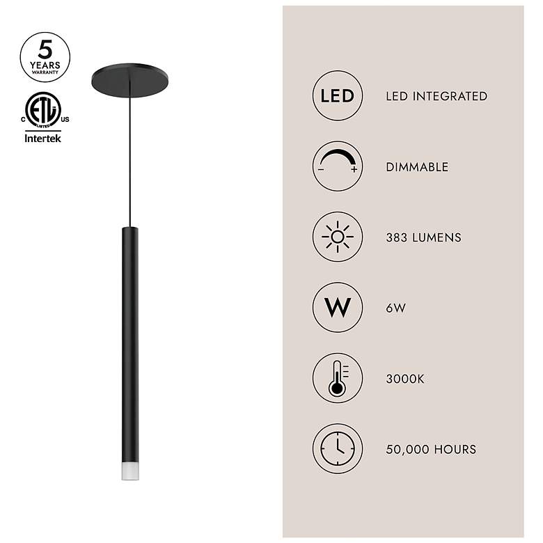 Image 4 Kuzco Elixir LED 15-in Brushed Gold Pendant more views