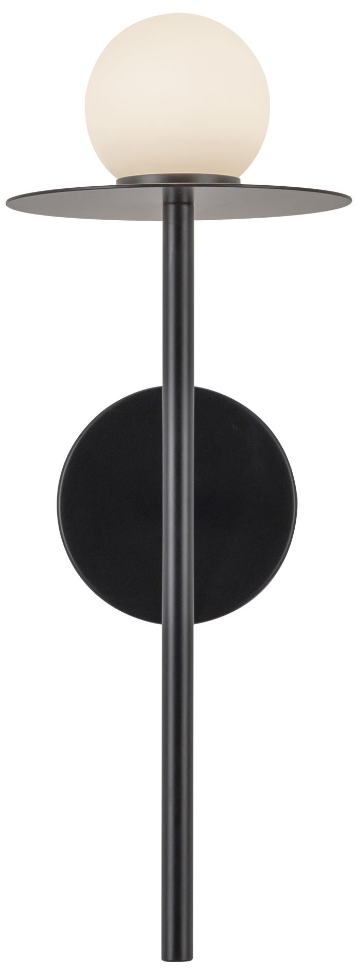Image 3 Kuzco Elixir LED 16-in Black Wall Sconce more views