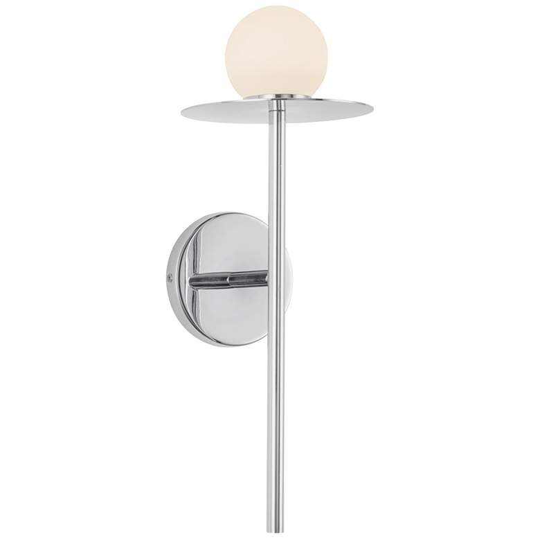 Image 1 Kuzco Elixir LED 16-in Chrome Wall Sconce