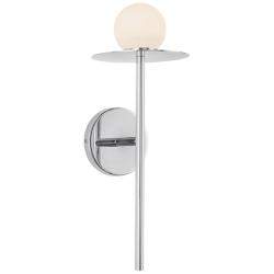 Kuzco Elixir LED 16-in Chrome Wall Sconce