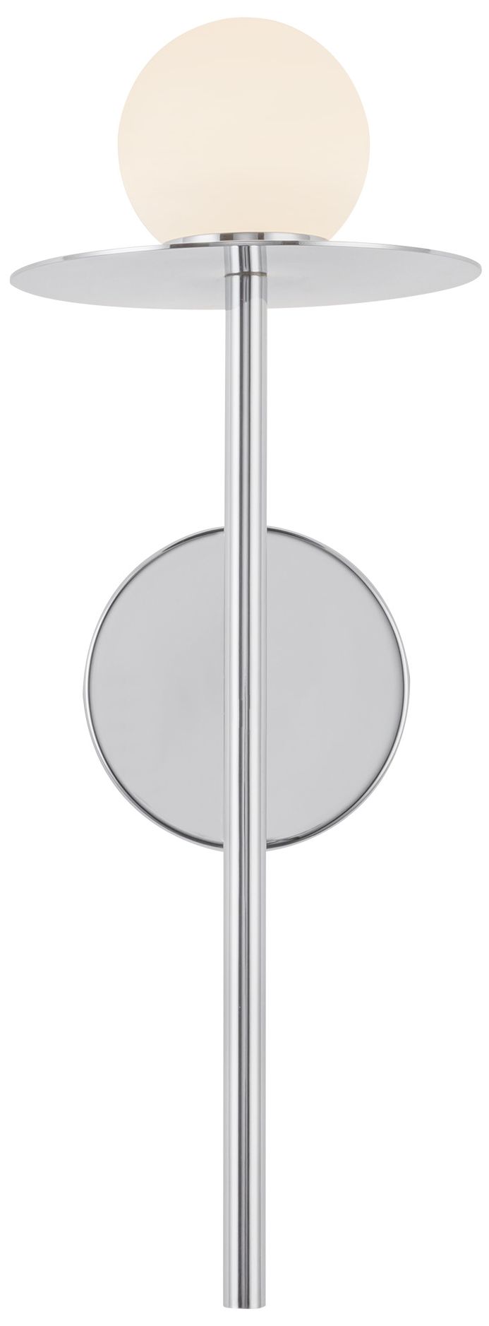 Image 3 Kuzco Elixir LED 16-in Chrome Wall Sconce more views