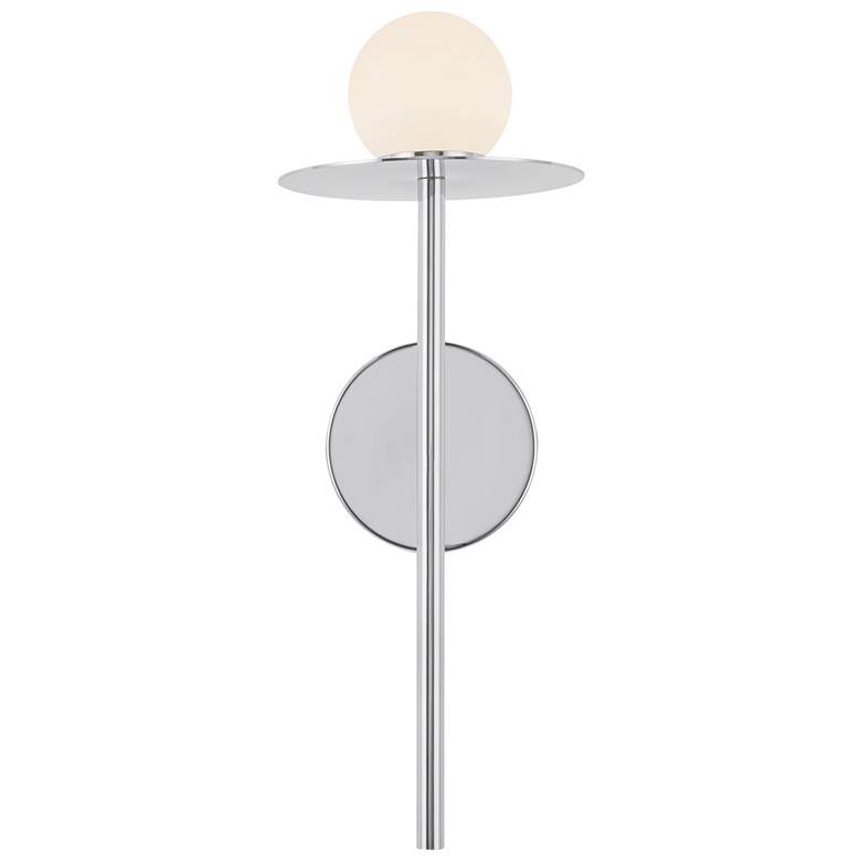 Image 3 Kuzco Elixir LED 16-in Chrome Wall Sconce more views