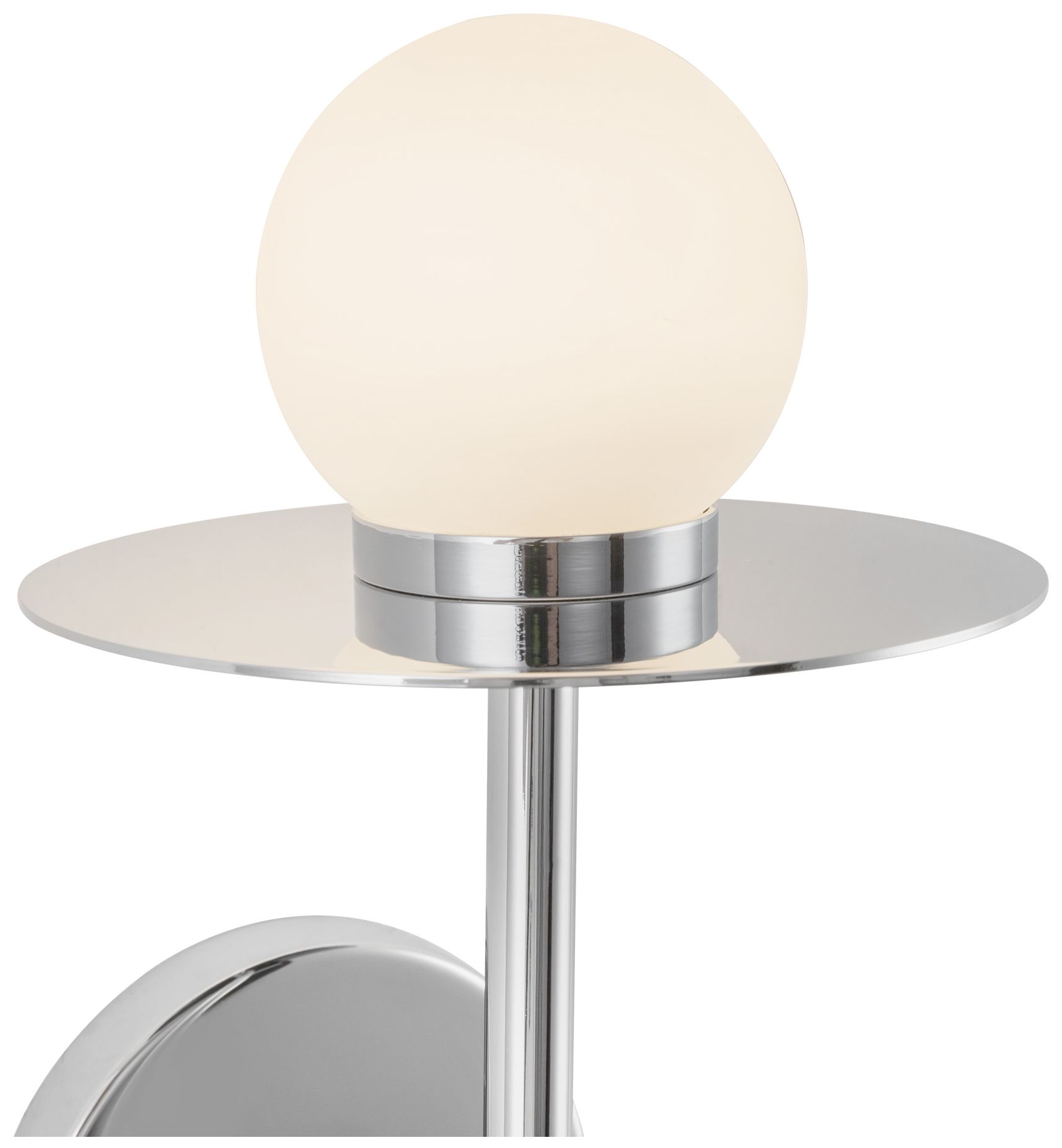 Image 4 Kuzco Elixir LED 16-in Chrome Wall Sconce more views