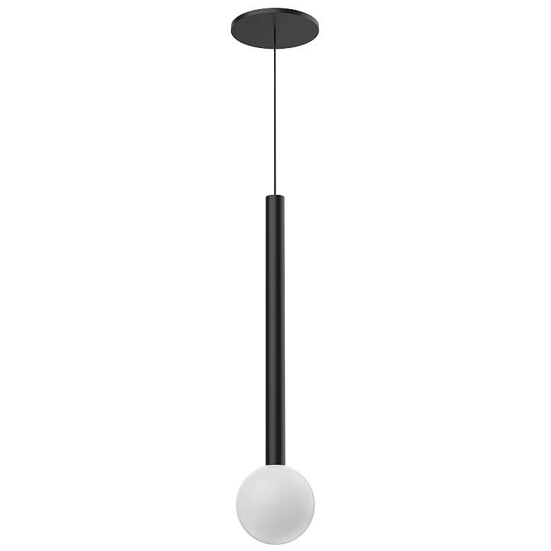 Image 2 Kuzco Elixir LED 18-in Black Pendant