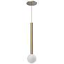 2_Kuzco Elixir LED 18-in Brushed Gold Pendant