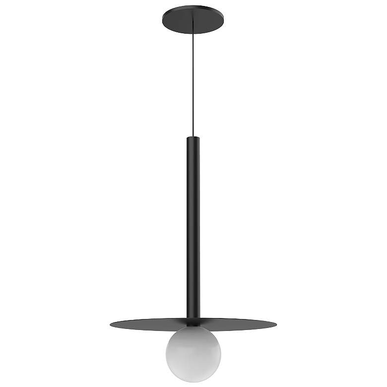 Image 1 Kuzco Elixir LED 19-in Black Pendant