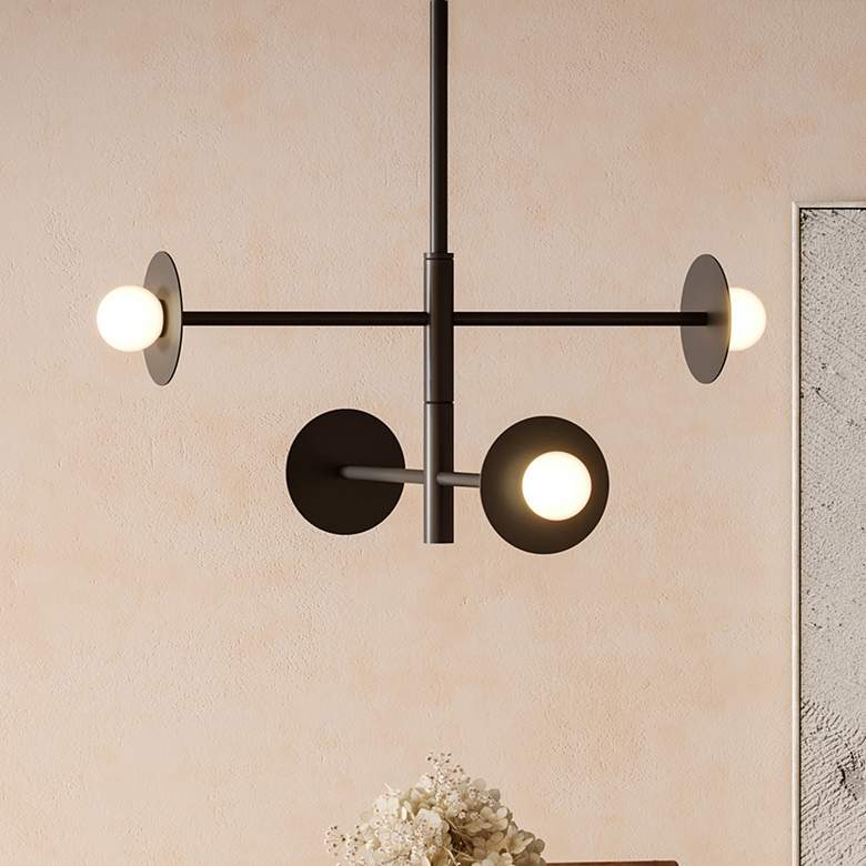 Image 1 Kuzco Elixir LED 22-in Black LED Chandelier