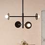 1_Kuzco Elixir LED 22-in Black LED Chandelier