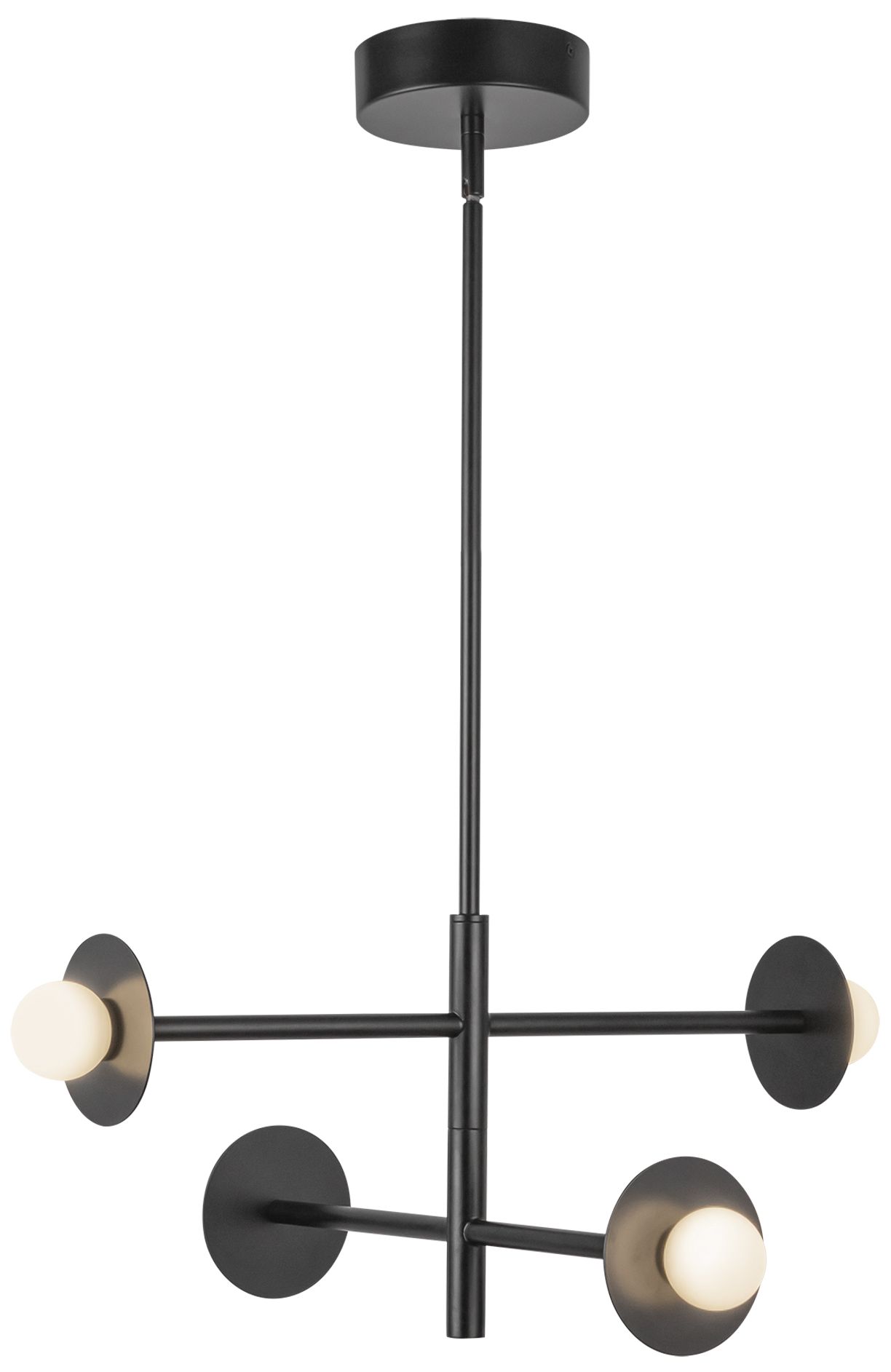 Image 5 Kuzco Elixir LED 22-in Black LED Chandelier more views