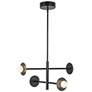 5_Kuzco Elixir LED 22-in Black LED Chandelier more views