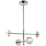 1_Kuzco Elixir LED 22-in Chrome LED Chandelier