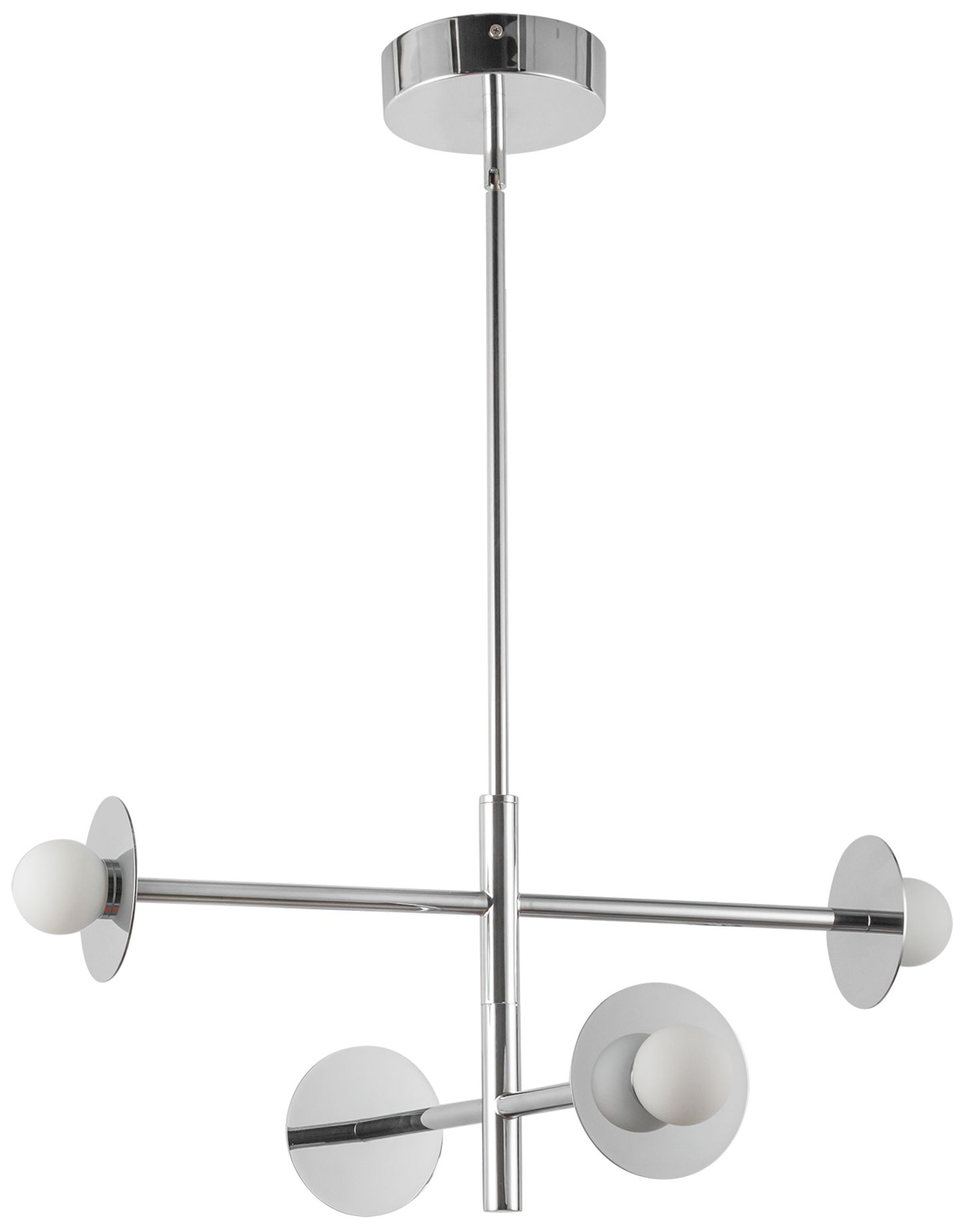 Image 2 Kuzco Elixir LED 22-in Chrome LED Chandelier more views