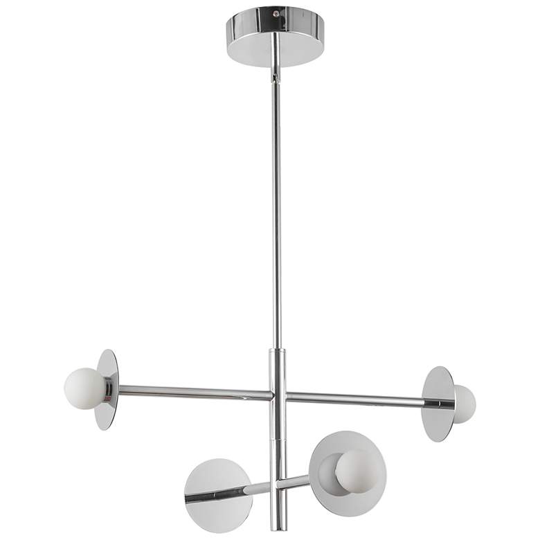 Image 2 Kuzco Elixir LED 22-in Chrome LED Chandelier more views