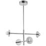 2_Kuzco Elixir LED 22-in Chrome LED Chandelier more views