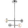 3_Kuzco Elixir LED 22-in Chrome LED Chandelier more views