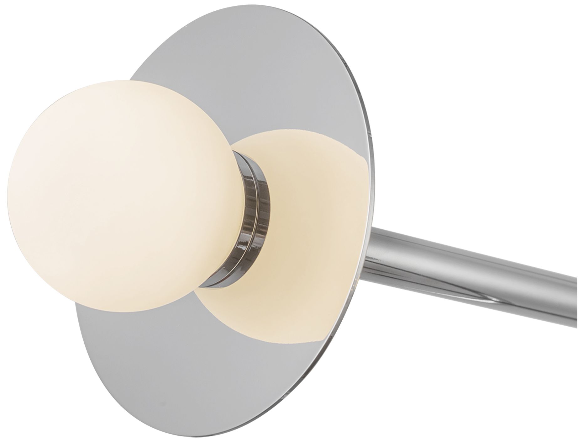 Image 4 Kuzco Elixir LED 22-in Chrome LED Chandelier more views