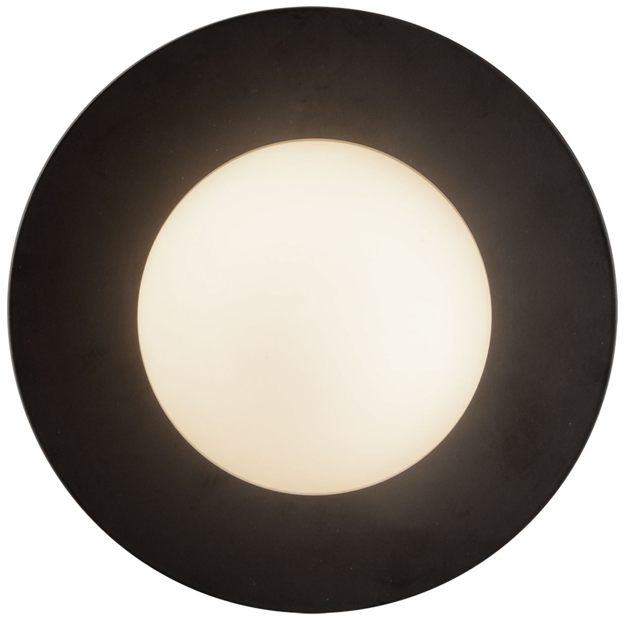 Image 4 Kuzco Elixir LED 6-in Black Flush Mount more views