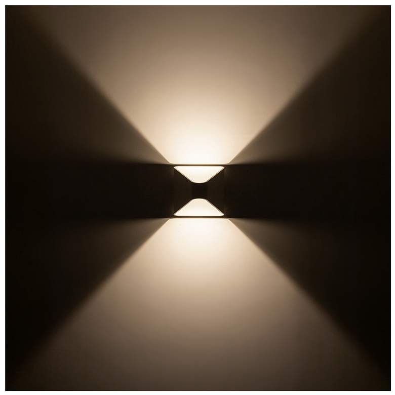 Image 2 Kuzco Ellis LED 6-in White Exterior Wall Sconce more views