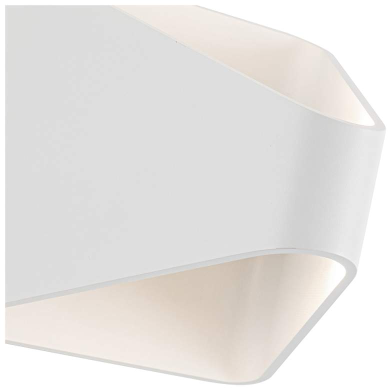 Image 3 Kuzco Ellis LED 6-in White Exterior Wall Sconce more views