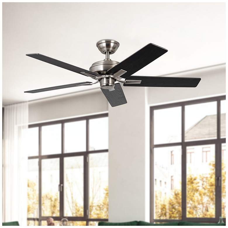 Image 2 Kuzco Erikson 52-in Brushed Nickel Ceiling Fan more views