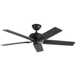 Kuzco Erikson 52-in Matte Black Ceiling Fan