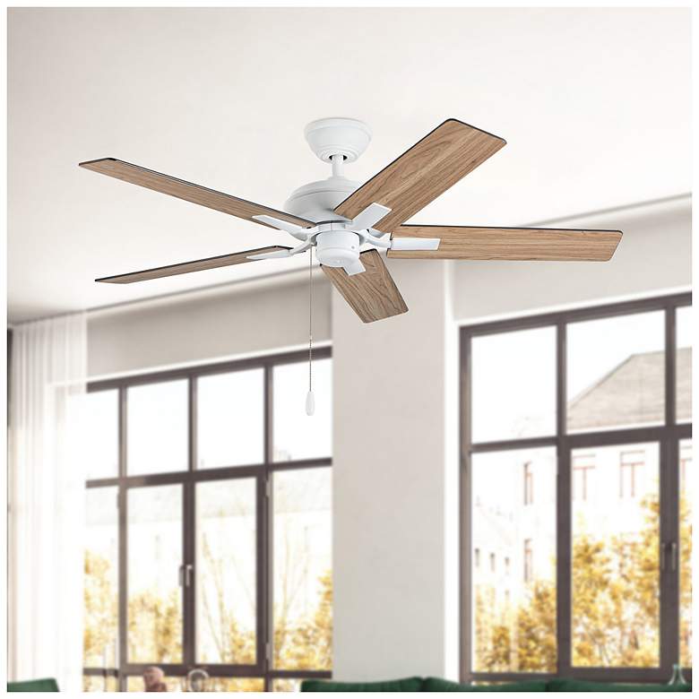 Image 2 Kuzco Erikson 52-in White Ceiling Fan more views