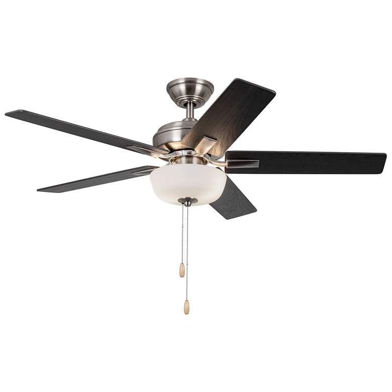 Image 1 Kuzco Erikson LED 52-in Brushed Nickel Ceiling Fan