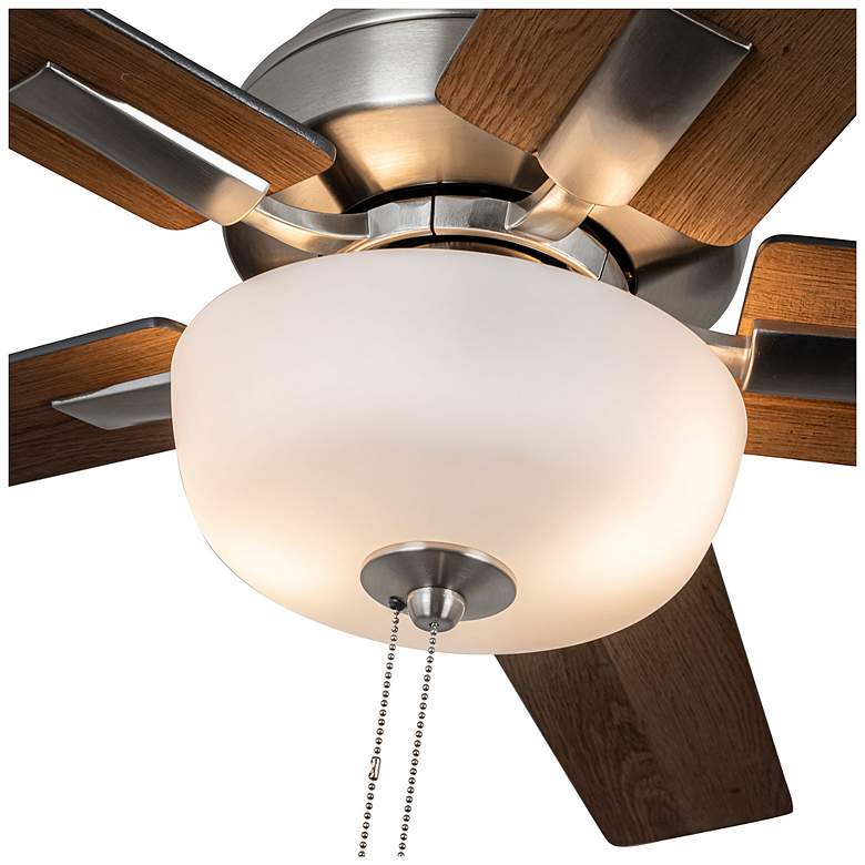 Image 5 Kuzco Erikson LED 52-in Brushed Nickel Ceiling Fan more views