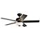 Kuzco Erikson LED 52-in Matte Black Ceiling Fan
