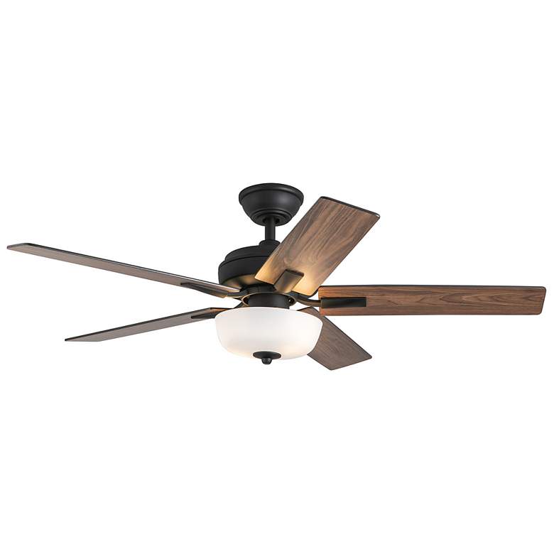 Image 3 Kuzco Erikson LED 52-in Matte Black Ceiling Fan more views