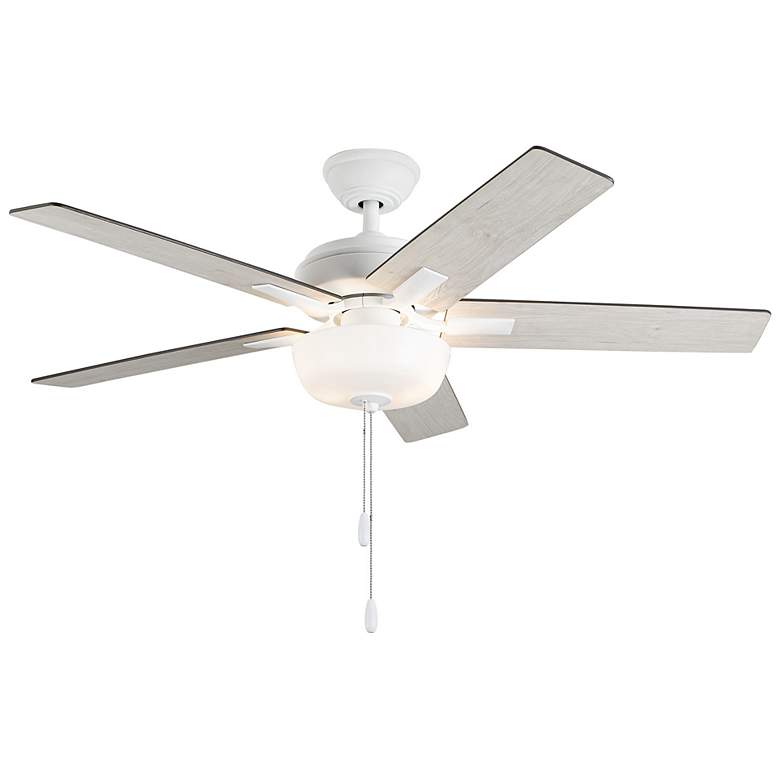 Image 3 Kuzco Erikson LED 52-in White Ceiling Fan more views