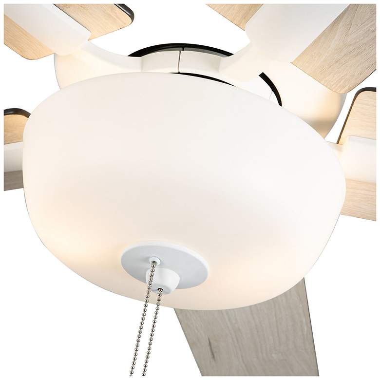 Image 5 Kuzco Erikson LED 52-in White Ceiling Fan more views