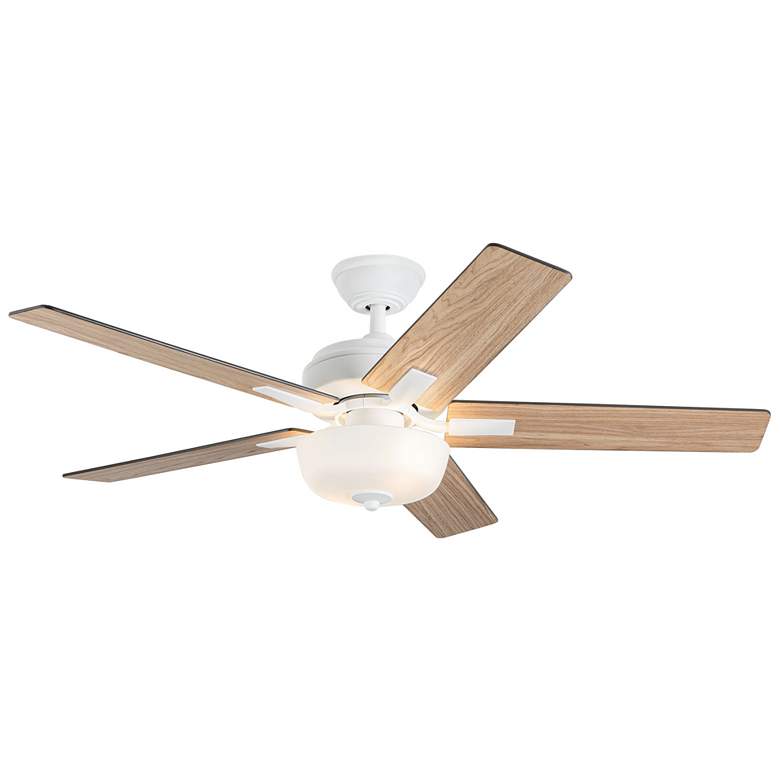 Image 1 Kuzco Erikson LED 52-in White Ceiling Fan