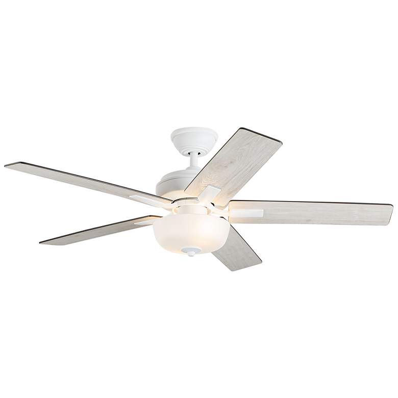 Image 3 Kuzco Erikson LED 52-in White Ceiling Fan more views
