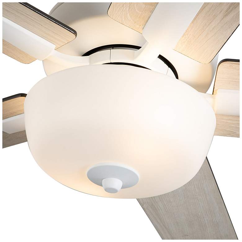 Image 5 Kuzco Erikson LED 52-in White Ceiling Fan more views