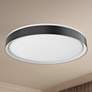 Thumbnail1 of Kuzco Essex LED 20-in Black/White Flush Mount